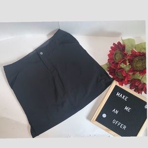 North Face skort, black, size 8